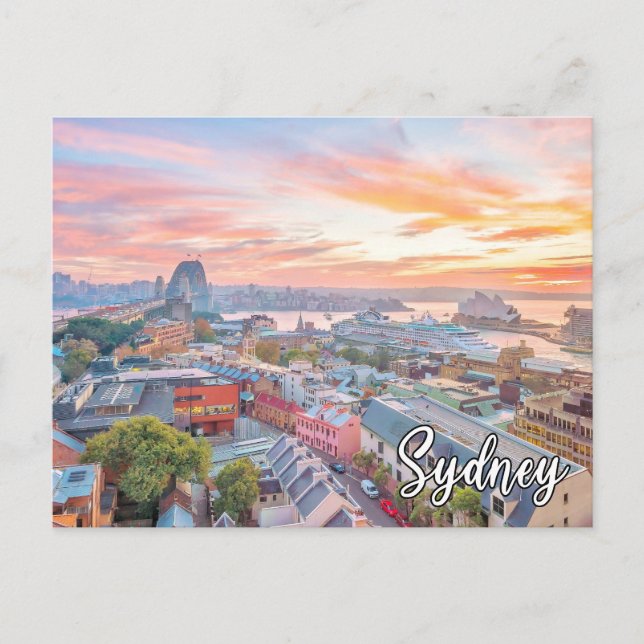 Carte Postale Sydney, Australie Skyline (Devant)