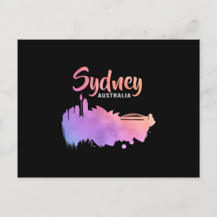 Carte Postale Sydney Australie Ville Ville Skyline Drôle cadeau