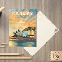 Sydney Australie Voyage Art Vintage