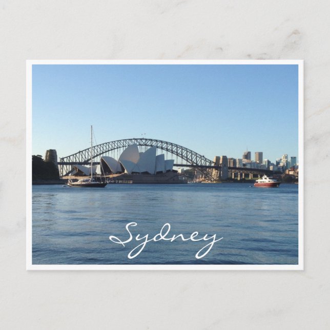 Carte Postale sydney blue (Devant)