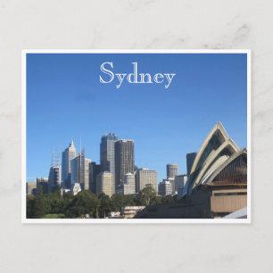 Carte Postale sydney blue