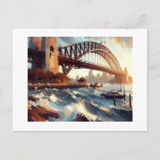 Carte Postale Sydney Harbour Bridge Australie (Devant)