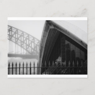 Carte Postale Sydney Icons