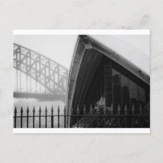 Carte Postale Sydney Icons
