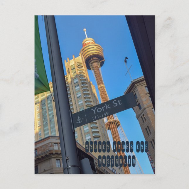 Carte Postale Sydney Tower Eye (Devant)