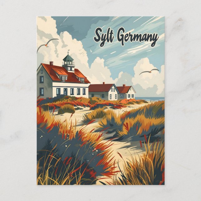 Carte Postale Sylt Allemagne (Devant)