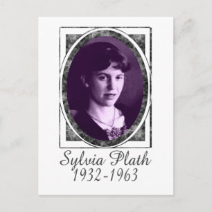 Carte Postale Sylvia Plath