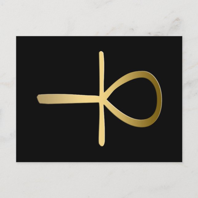 Carte Postale Symbole Ankh cross-égyptien (Devant)