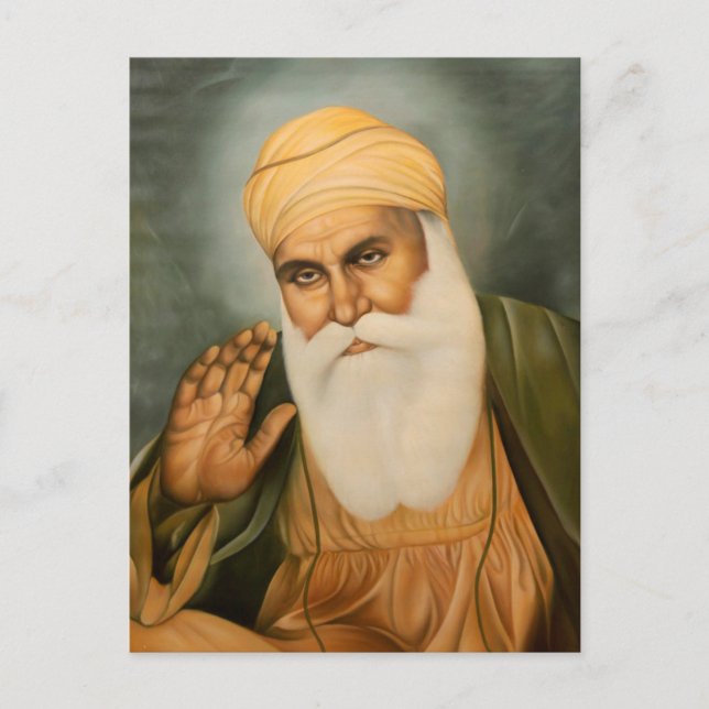 Carte Postale Symbole/Art sikh (Devant)
