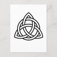 Symbole Celtic Trinity Knot Triquetra Wicca