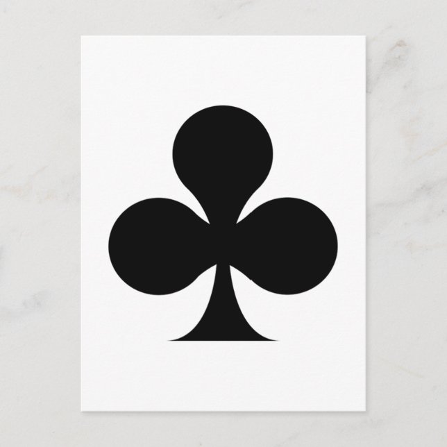 Carte Postale Symbole Club (Devant)
