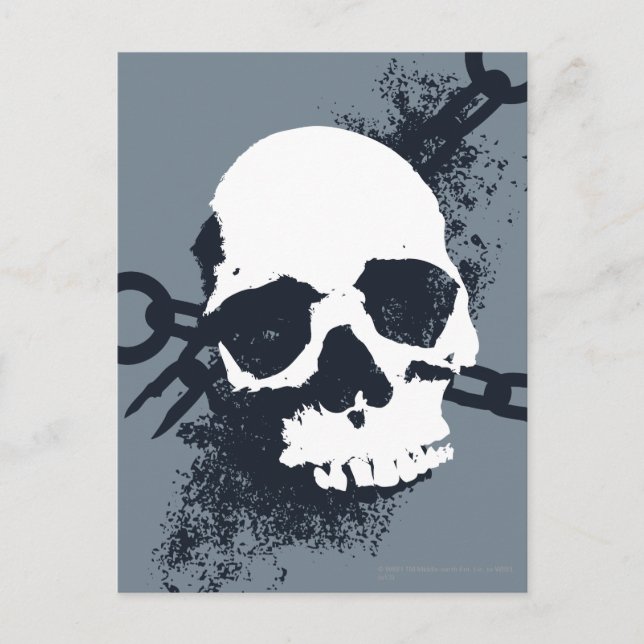 Carte Postale Symbole crâne du Necromancer (Devant)