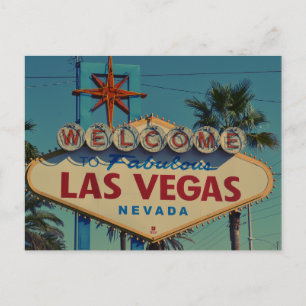 Carte Postale Symbole de Fabulous Las Vegas Vintage City