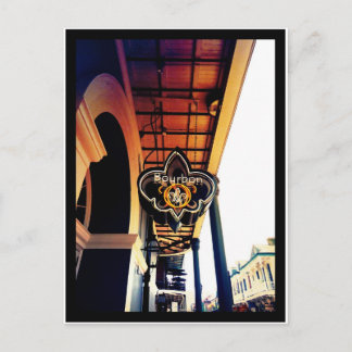 Carte Postale Symbole de la Nouvelle-Orléans de Bourbon Street