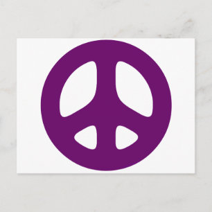 CARTE POSTALE SYMBOLE DE LA PAIX POPULAIRE GLOBAL