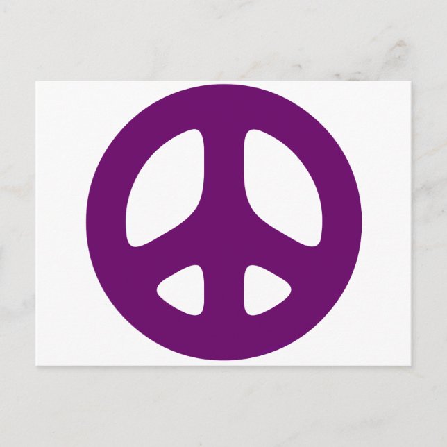 CARTE POSTALE SYMBOLE DE LA PAIX POPULAIRE GLOBAL (Devant)
