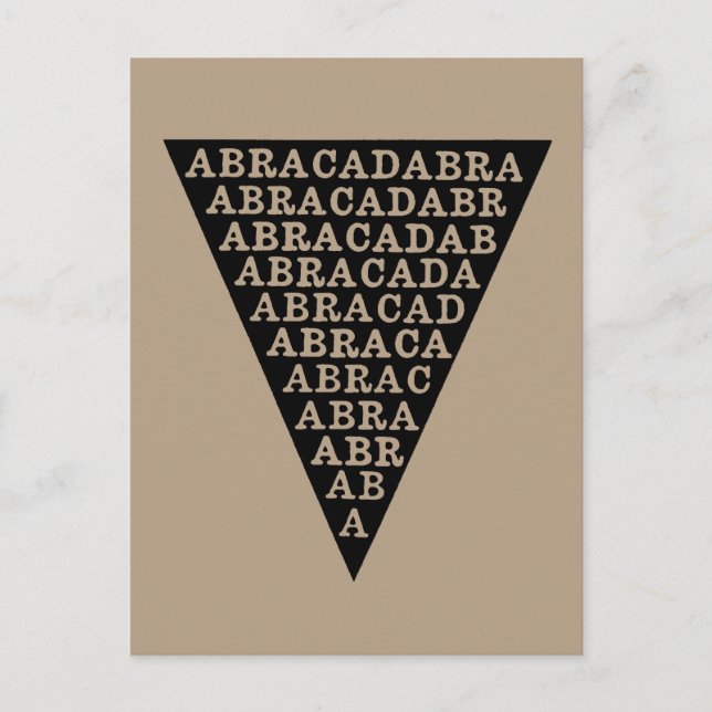 Carte Postale Symbole de la prévention (Devant)