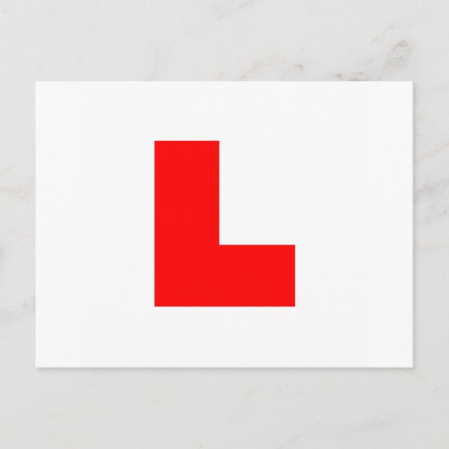 Carte Postale Symbole de l'apprenant (Devant)
