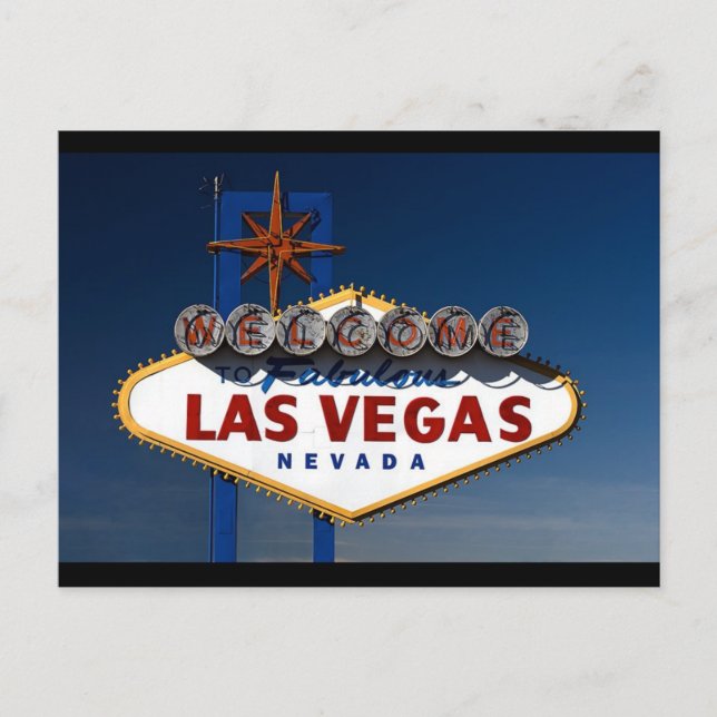 Carte Postale SYMBOLE DE Las Vegas (Devant)