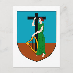 Carte Postale Symbole de l'Heraldry de Montserrat