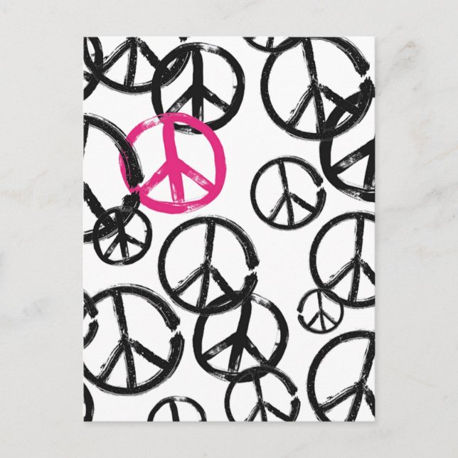 Carte Postale Symbole de paix (Devant)
