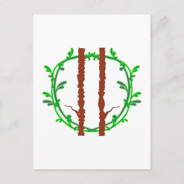 Carte Postale Symbole druides (Devant)