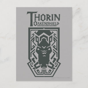 Carte Postale Symbole du bouclier THORIN OAKENSHIELD™