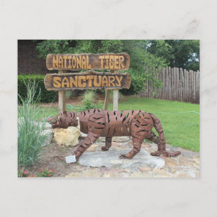 Carte Postale SYMBOLE DU Sanctuaire DU Tigre