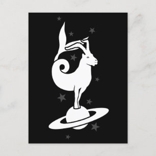 Carte Postale Symbole du zodiaque de Capricorne