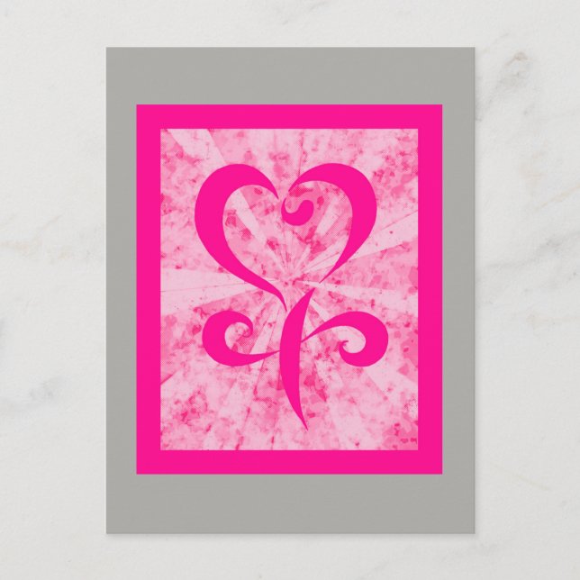 Carte Postale Symbole féminin (Devant)