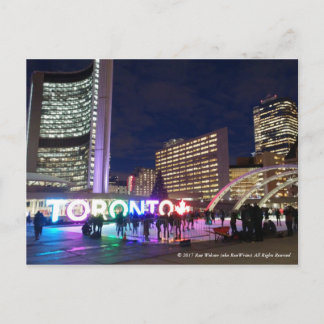 Carte Postale SYMBOLE PANAMIQUE DE Toronto & Feuille d'érable pa