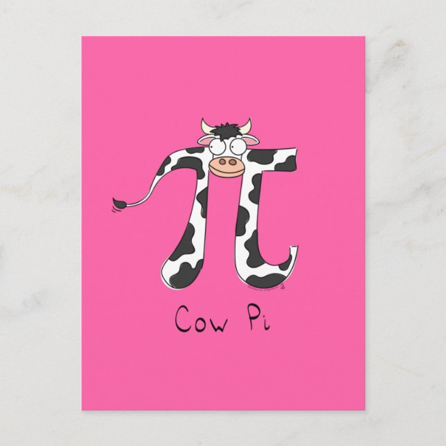 Carte Postale Symbole Pi de vache Moulin (Devant)