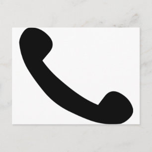 Carte Postale Symbole téléphonique