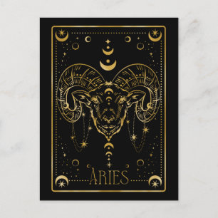 Carte Postale Symbole zodiaque d'Aries