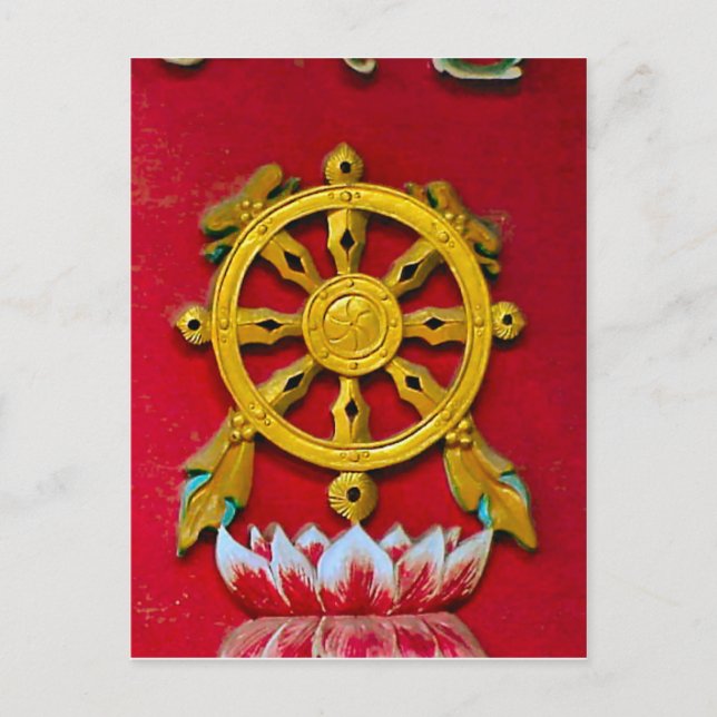 Carte Postale symbolisme chinois (Devant)