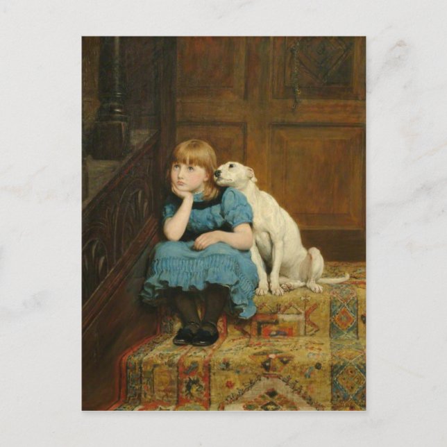 Carte Postale Sympathie de Briton Riviere (Devant)