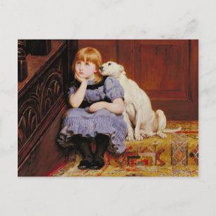 Carte Postale Sympathie (par Briton Riviere)
