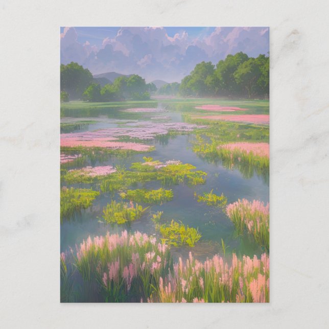 Carte Postale Symphonie de la flore et de la faune (Devant)