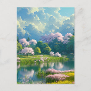 Carte Postale Symphonie des couleurs de la nature