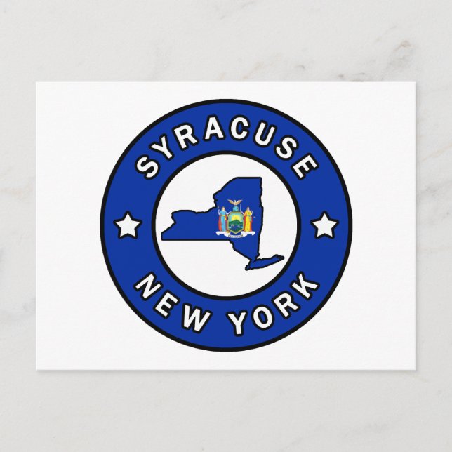 Carte Postale Syracuse New York (Devant)