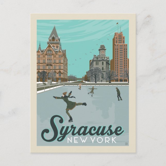 Carte Postale Syracuse, New York (Devant)