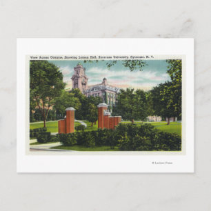 Carte Postale Syracuse U Campus Affichage du Lyman Hall