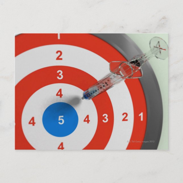 Carte Postale Syringe Dart (Devant)