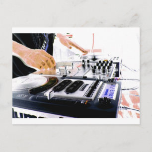 Carte Postale Système DJ
