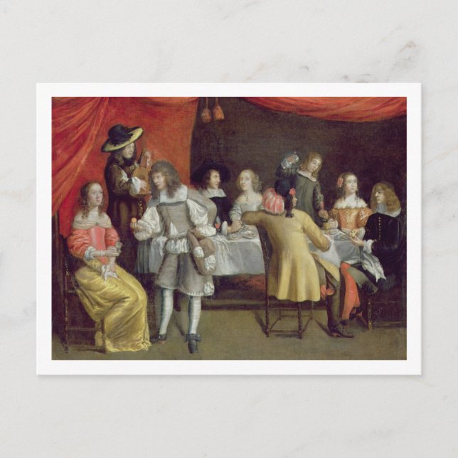 Carte Postale T30878 Elégante société Dining sous une canopée ro (Devant)
