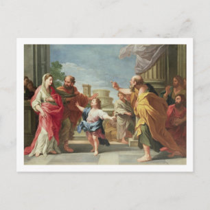 Carte Postale T32126 Chrétien Preaching in the Temple