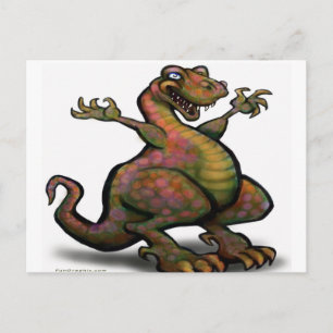 Carte Postale T-Rex