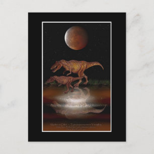 Carte postale T-REX DINOSAUR