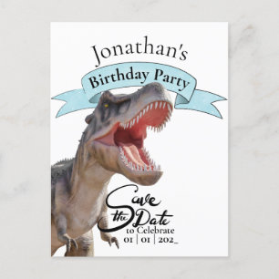 Carte Postale T Rex, Joyeux Anniversaire Garçon