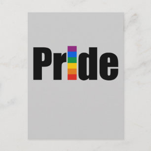 Carte Postale T-shirt gay pride